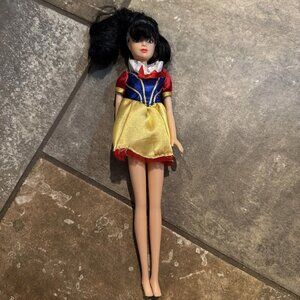 Unique Snow White Doll - Redressed In Smaller Snow White Dress, Possibly A Moxie
